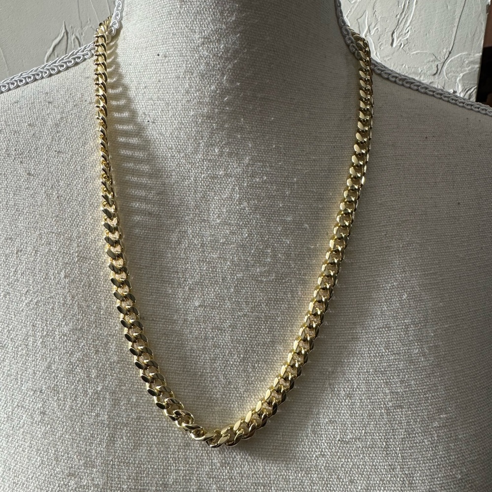 Primus 14k GF Gold Chain Necklace 24 inch 8MM